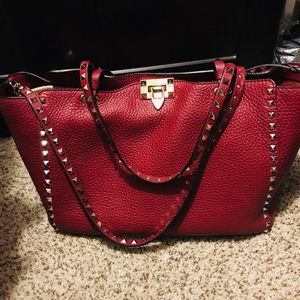 Valentino large rockstar tote